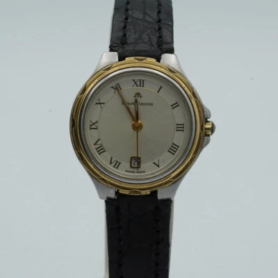 Maurice Lacroix Calypso Damas 79514 25MM Acero/Dorado Cuarzo Fino Clásico ML123 Foto 1 de 4