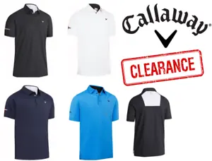 Callaway Odyssey Mens Ventilated Block Golf Polo **2024 CLEARANCE** - Picture 1 of 9
