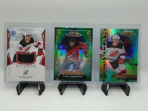 New Jersey Devils Lot (9): Mercer Holtz YG Bratt Tyce Thompson Auto /50 +++