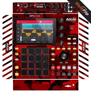 Akai MPC One Skin | Rojo camuflaje | Calcomanía protectora | StyleFlip Skins - Imagen 1 de 1