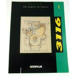 Caterpillar 3116 Diesel Engine Dealer's Brochure Sales Features And Performance - Picture 1 of 2