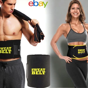 Schweißgürtel Männer Frauen Bauch Taille Trainer Hot Body Shaper schmales Band Wrap - Bild 1 von 6
