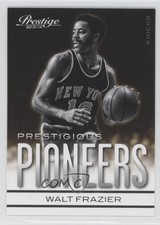 2013-14 Panini Prestige Prestigious Pioneers Walt Frazier #6 HOF
