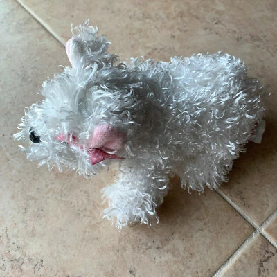 Dog White Terrier Webkinz Lil Kinz No Code Ganz Plush Stuffed Animal  - Image 1 of 4