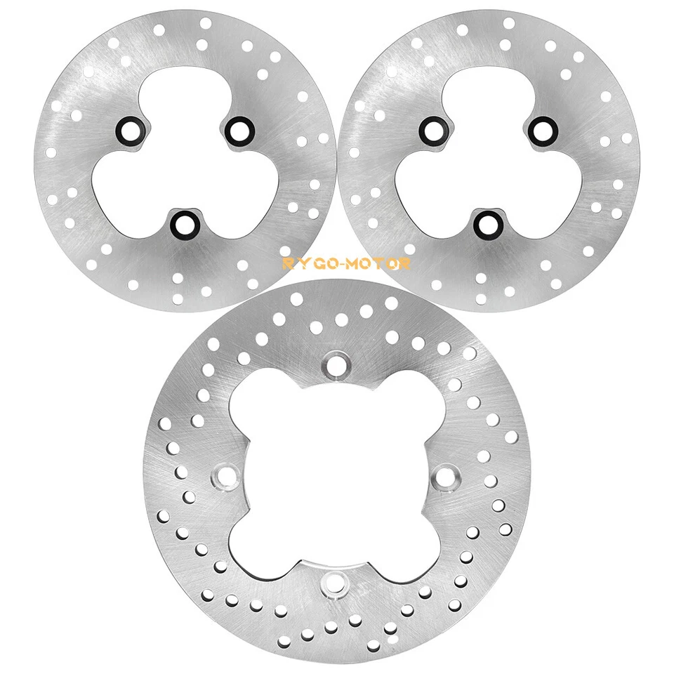 Rotores de disco de freno delanteros y traseros para Honda Sportrax 400 TRX400EX TRX400X 1999-2014 Foto 1 de 4