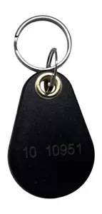 100 - 26 Bit Proximity Key Fobs Weigand AuthorizID Prox Keyfobs Tokens Tear Drop - Picture 1 of 3