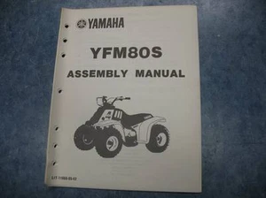 1985 YAMAHA YFM80S ASSEMBLY MANUAL YFM80 S YFM 80 85 - Bild 1 von 5