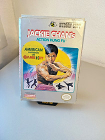 Jackie Chan's Action Kung Fu NES NTSC USA Boxato GameKey Raro No Manuale