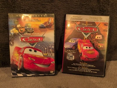Cars (DVD, 2006, Full Screen) W/ Bonus Walmart Exclusive Geared Up DVD - Image 1 of 4