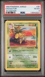PSA 4 Exeggutor 1st Edition Jungle 35/64 Pokemon 1999 #118942027 - Picture 1 of 2