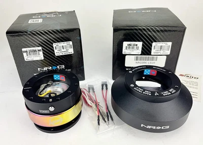 Buje de volante NRG + liberación rápida 200MC para Accord 03-12 Civic 01-11 CRZ CR-Z Foto 1 de 4