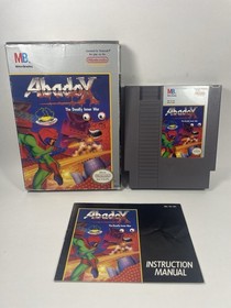 Abadox: The Deadly Inner War Nintendo NES Tested And Working CIB w Box + Manual