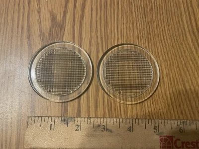Set of Glass Lens Pair Buick Backup Lights GM Pontiac Olds 2 5/8" Foto 1 de 2