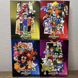 Digimon Collectors Edition DVD Box Set Seasons 1-4, Season 1,2,3,4 Lot Book Case - Bild 1 von 23