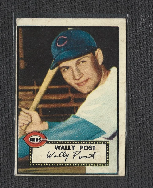 Wally Post   1952 Topps - Image 1 of 1