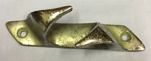 Gebrauchter Vintage Wilcox Crittenden Chrom auf Bronze Bootskeil 6 Zoll ca. U2 - Bild 1 von 7