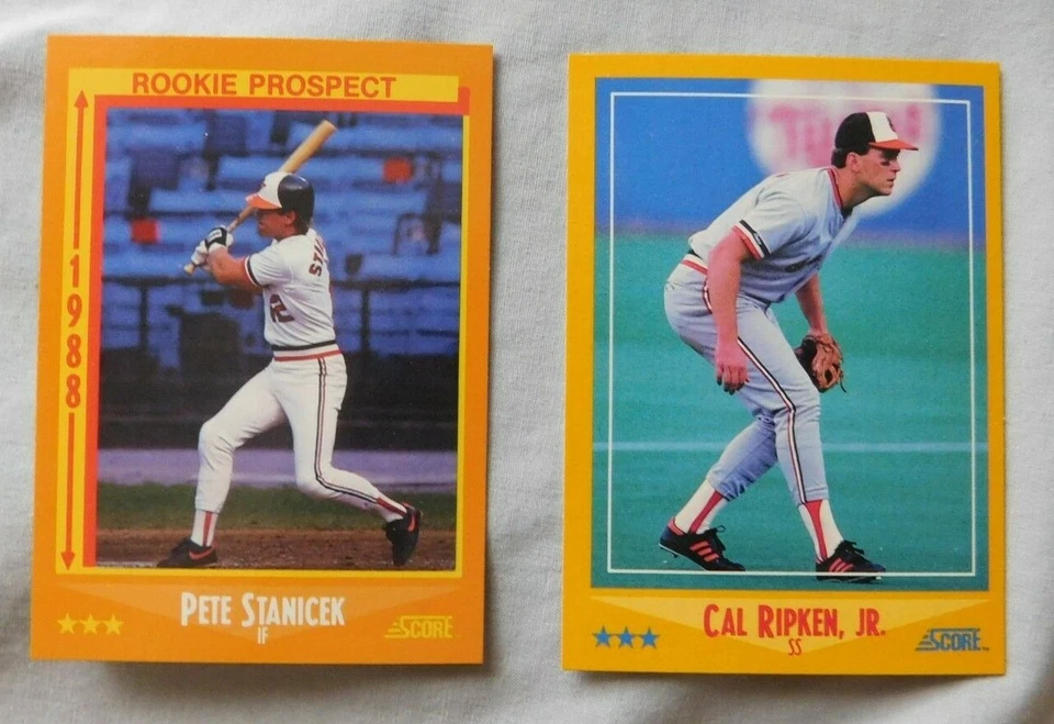 1988 Score Baltimore Orioles Baseball Card Pick one - Image 1 of 1