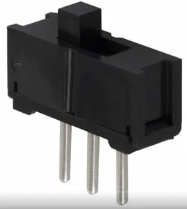 SWITCH SLIDE SPDT 200MA 30V, EG1218, Qty: 2 - Picture 1 of 1