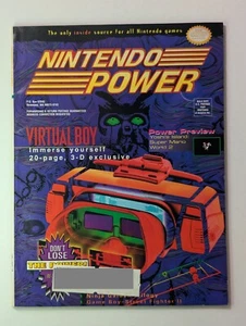 Nintendo Power Vol. 75 Virtual Boy, Chrono Trigger Poster Cards & 3D GLASSES! - Picture 1 of 13