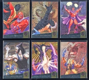 1994 Fleer Ultra X-Men Fatal Attractions 6 Card Subset Complete Nm-Mt WOLVERINE - Picture 1 of 4