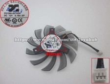 For GIGABYTE GTX460 560 graphics card fan FS1280-S2153A 12V 0.16A 3-Pin