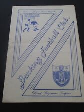 Football Programme - Barking v Walthamstow Avenue 22/4/1978