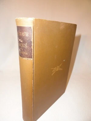 Washington Irving Works The Alhambra Hudson Edition 1865 Illustrated Foto 1 de 4