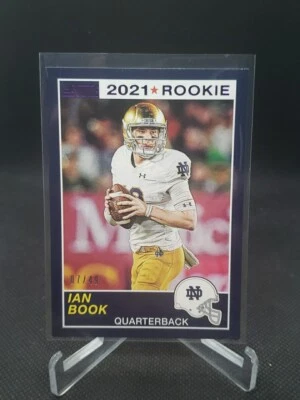 Ian Book 2021 Panini Chronicles Score Retro Purple Parallel /49 No 54 - Image 1 of 3