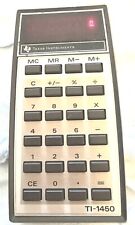 1976 Texas Instruments TI-1450 Calculator Working