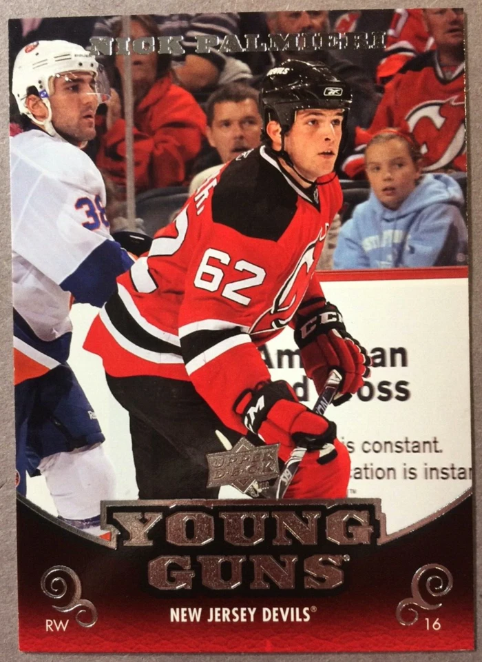 2010-11 Upper Deck Young Guns #237 Nick Palmieri New Jersey Devils RC - Image 1 of 1