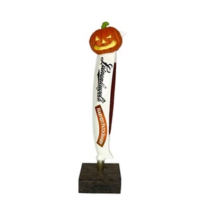 Leinenkugel’s Harvest Patch Shandy Pumpkin Canoe Beer Tap Handle 13.5” Tall - Picture 1 of 10