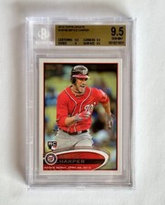 2012 Topps Update Series #US183 Bryce Harper - BGS GRADED 9.5 GOLD LABEL! ROOKIE