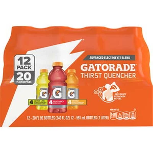 Gatorade Thirst Quencher Variety 20 fl oz, 12 Count - Picture 1 of 11