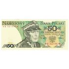 [#190804] Banknote, Poland, 50 Zlotych, 1975-1988, 1988-12-01, Km:142, Unc(63)