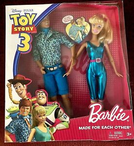 Toy Story 3 Barbie Ken Doll Set Made For Each Other 2009 Pixar Disney Doll