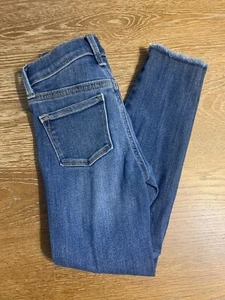 Old Navy Mädchen Ballerina Jeggings Stretch Distressed Denim blau Jeans Hose 8 - Bild 1 von 4