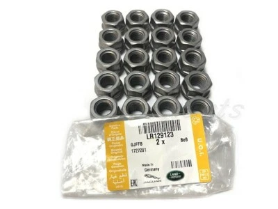 20x porcas de roda para aros de aço para Defender 2020 L663 genuíno LR129123 - Imagem 1 de 4