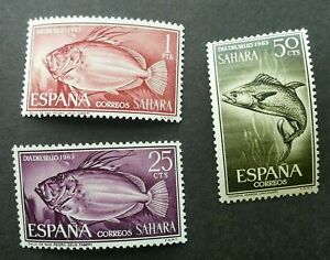 [SJ] Spain Fish 1963 Marine Life Underwater Ocean (stamp) MNH *see scan