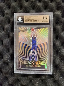 Anthony Davis 2018/19 Panini Revolution Shock Wave Galactic BGS Gem Mint 9.5