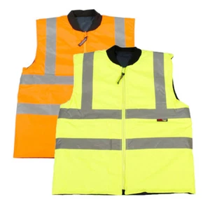 Chaleco de seguridad reflectante reversible calentador de cuerpo WR007 - Imagen 1 de 2