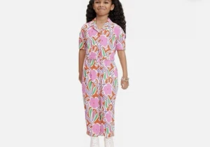 DVF For for Target Toddler Short Sleeve Pink/Red Jumpsuit4t - Picture 1 of 4