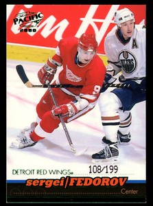 1999-2000 Pacific Sergei Fedorov /199 #138