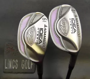 Set of 2 Adams Golf Idea A3OS 4 & 6 Irons Ladies Graphite Shaft - Picture 1 of 6
