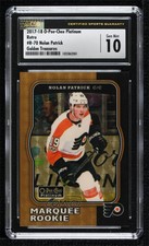 2017 O-Pee-Chee Platinum Golden Treasures 1/1 Nolan Patrick CSG 10 Rookie RC 3vx