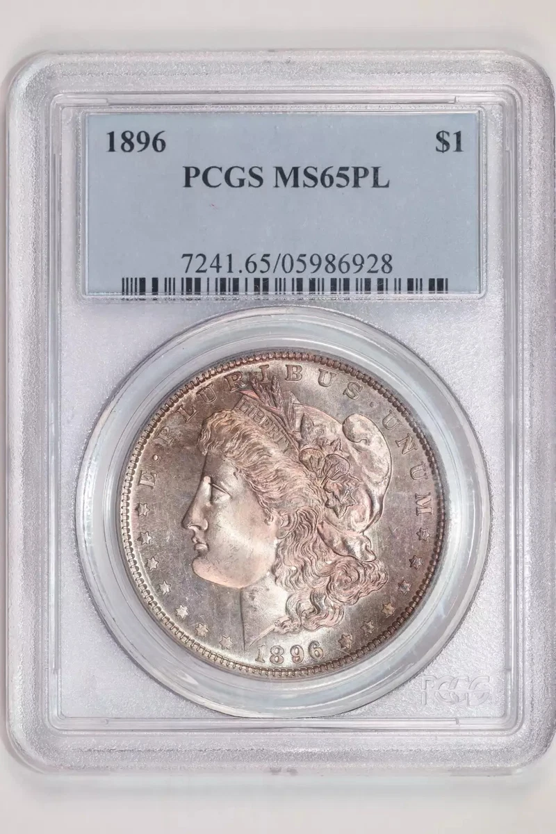 1896 Year Grade MS 65 Morgan Dollars (1878-1921) for sale | eBay