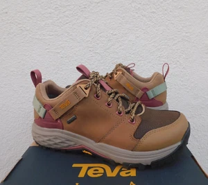 TEVA GRANDVIEW GTX LOW WATERPROOF LEATHER HIKING BOOTS, WOMEN US 9/ EUR 40 ~NEW - Picture 1 of 5