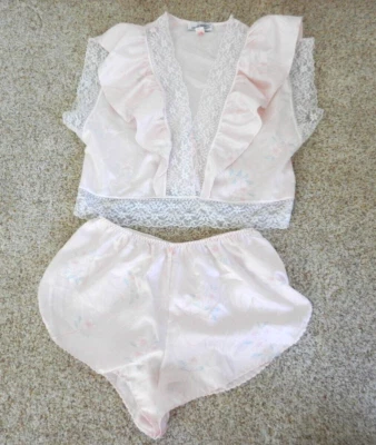 Vintage LGWU Lily of France baby doll top and French knickers M — 第 1/4 张图片
