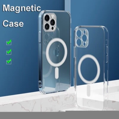 Cover Custodia MAGSAFE per Apple iPhone 13 12 Pro MAX Mini Magnetica CAMERA PROT - Immagine 1 di 4