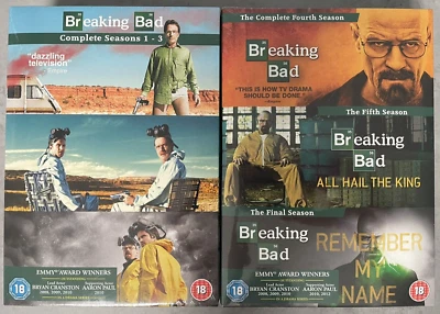 BREAKING BAD - THE COMPLETE SERIES Season 1+2+3+4+5+6 New Region 2 DVD Boxsets - Image 1 of 3