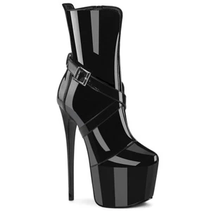 Pleaser High Heel Stiletto Platform Ladies 7" Ankle Boots Jubilant 1011 - Picture 1 of 2